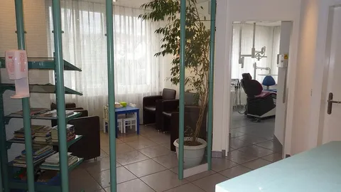 Wartezimmer der Praxis